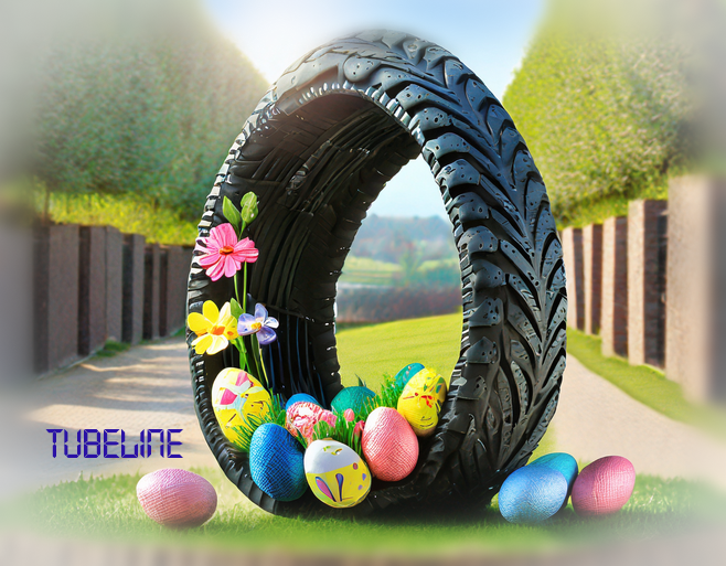Tubeline Easter Tyre Egg